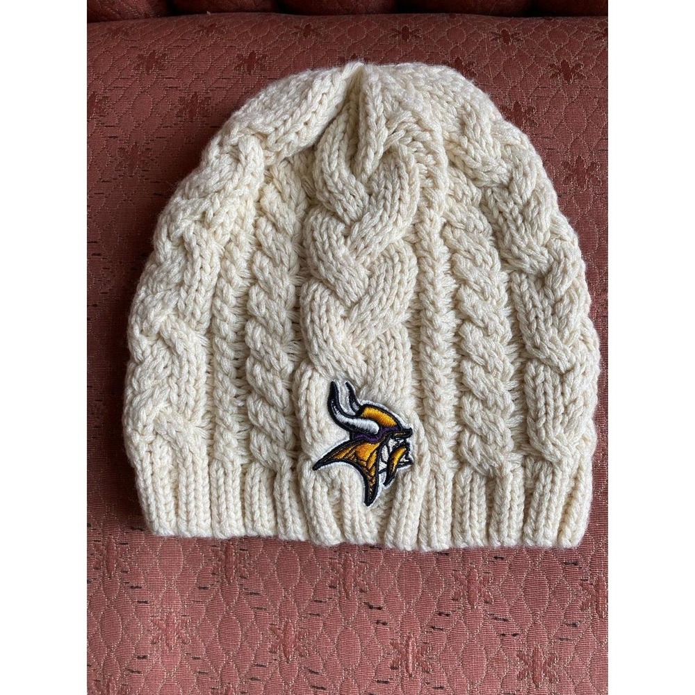 Minnesota Vikings Knit Beanie Hat OSFM s58